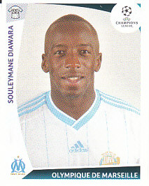 Souleymane Diawara Olympique Marseille samolepka UEFA Champions League 2009/10 #181